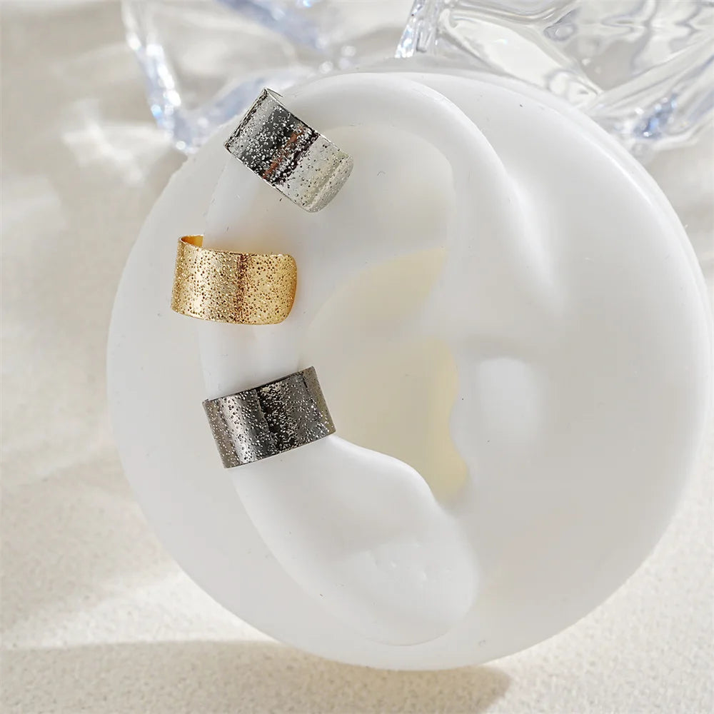 Vintage Metal Clip Earrings Set for Women and Teens - Smarsty
