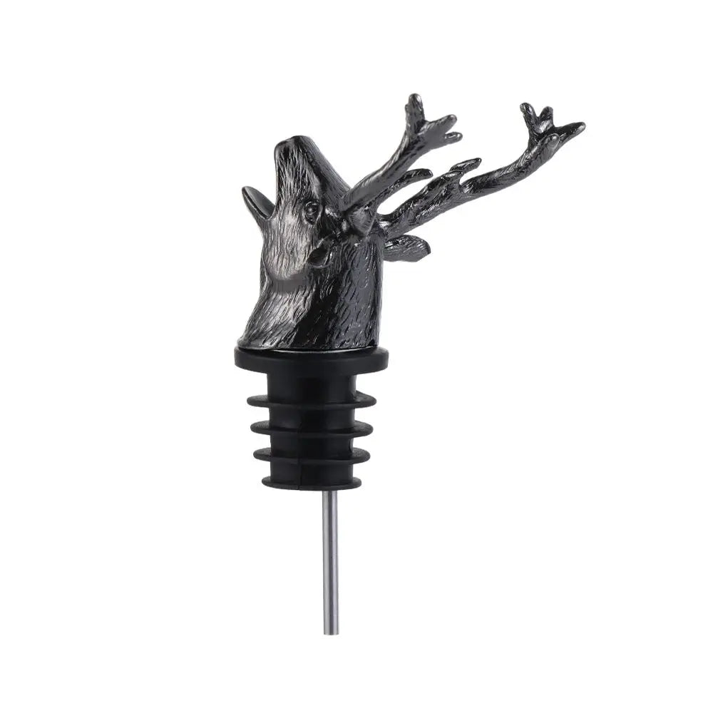 Deer Head Wine Pourer Stopper for Easy Aeration - Smarsty