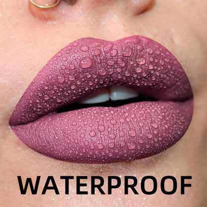 Matte Velvet Waterproof Lip Gloss With Hydrating Formula - Smarsty