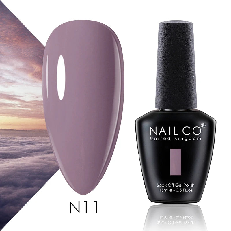 NAILCO 15ml Gel Top Coat and Base Coat for Long-Lasting Shine - Smarsty