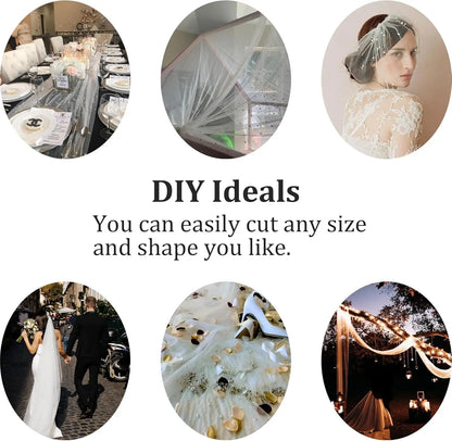 White Pearl Lace Table Runner for Elegant Events - Smarsty