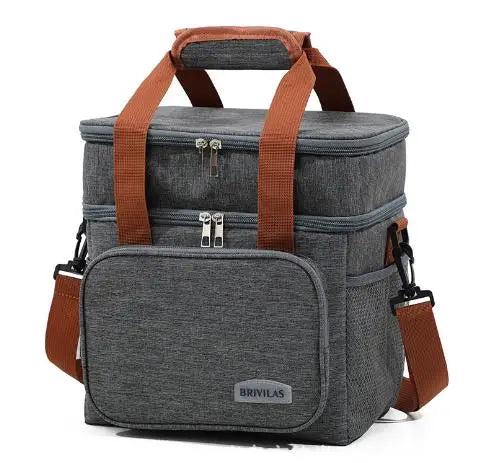 Crossbody Insulated Lunch Bag With Large Capacity Waterproof - Smarsty