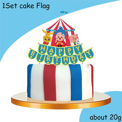 Disney Cartoon Theme Birthday Party Disposable Tableware Set - Smarsty