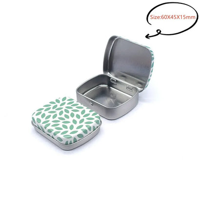 Small Metal Storage Box for Jewelry and Coins - Smarsty