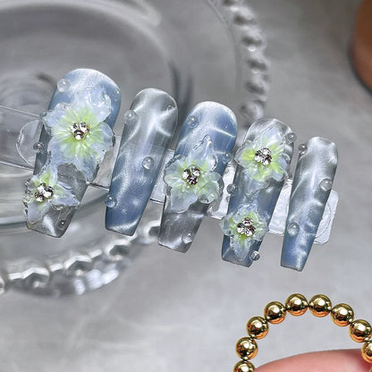 Water Ripple Cat Eye Magnetic Gel Beads for Nail Art - Smarsty
