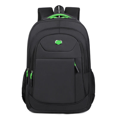 Men's Backpack Oxford Waterproof Backpack Business Computer Bag Leisure Travel Backpack High School Student Backpack - Smarsty
