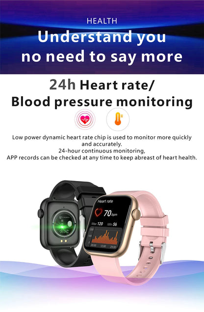 LIGE Smart Watch for Women with Bluetooth and Waterproof Design - Smarsty