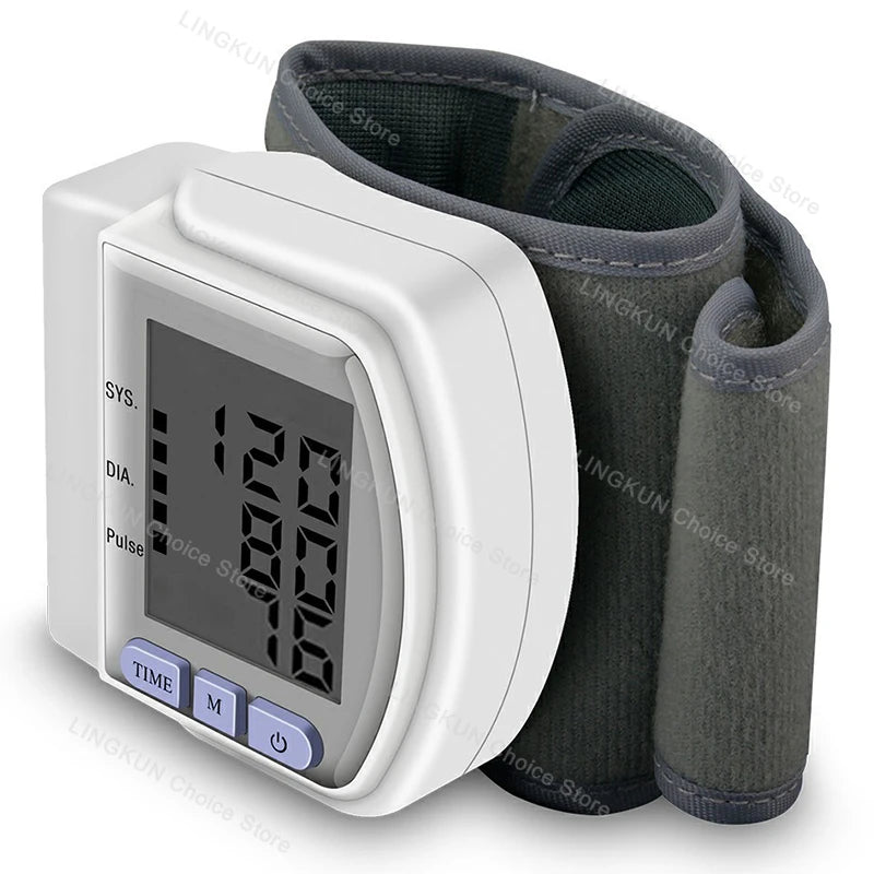 Digital Blood Pressure Monitor with Wrist Cuff - Smarsty