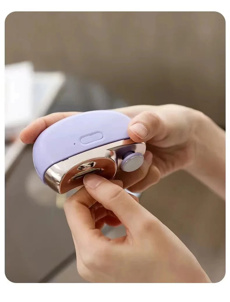 Multifunctional Electric Nail Clipper With Polishing Light - Smarsty
