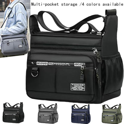 Waterproof Crossbody Bag For Travel And Work Anti Theft - Smarsty