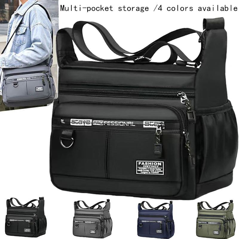 Waterproof Crossbody Bag For Travel And Work Anti Theft - Smarsty