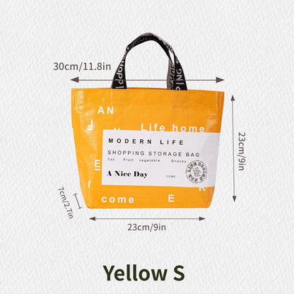 Waterproof Large Capacity Grocery Shopping Bag One Shoulder - Smarsty