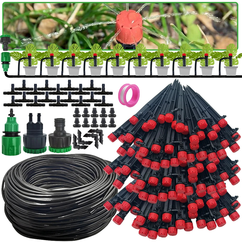 Automatic Garden Drip Irrigation System Kit for Easy Watering - Smarsty