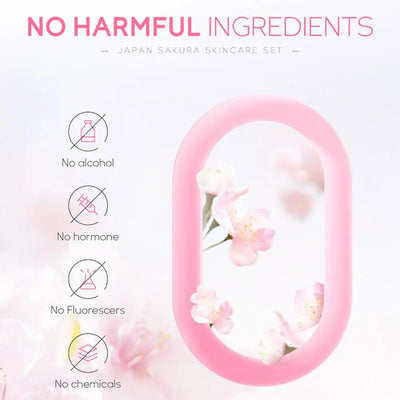 5/3pcs/Set Sakura Skin Care Sets Face Cream Serum Toner Facial Cleanser Sunscreen Eye Cream Gift Box Face Skin Care Set Product - Smarsty