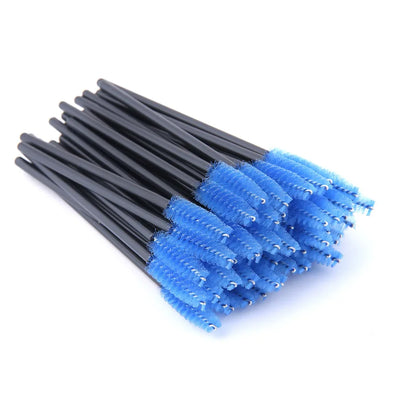 5/25/50 PCS Makeup Brushes Pink Crystal Eyelashes Brush Reusable Fake Lashes Extension Supplies False Eyelash Make up Tool Hot - Smarsty