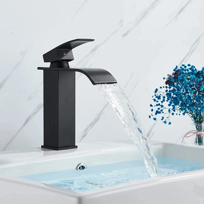 Copper Core Waterfall Stainless Steel Basin Faucet - Smarsty