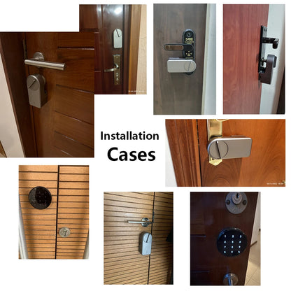 A1 Pro Bluetooth Smart Door Lock With Easy Installation - Smarsty
