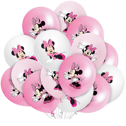 Minnie Mouse Birthday Party Disposable Tableware Set - Smarsty