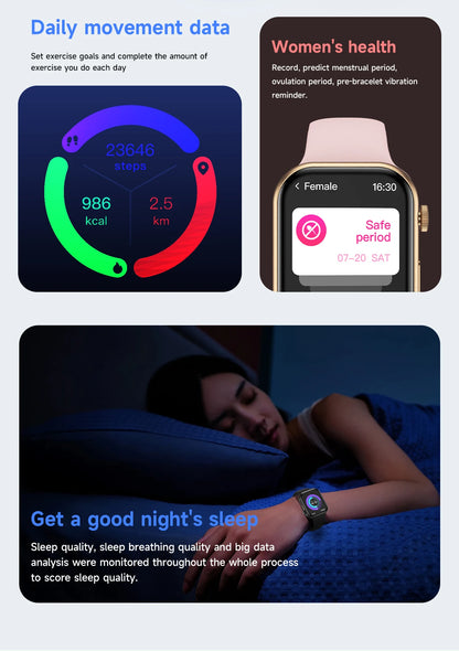 New Watch FIT 3 Smartwatch with AMOLED Display - Smarsty