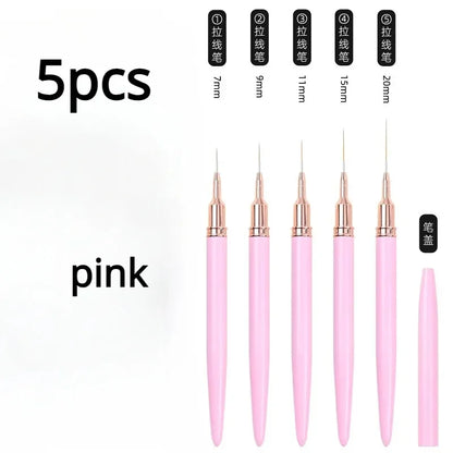Professional Nail Art Liner Brushes for Precision Designs - Smarsty
