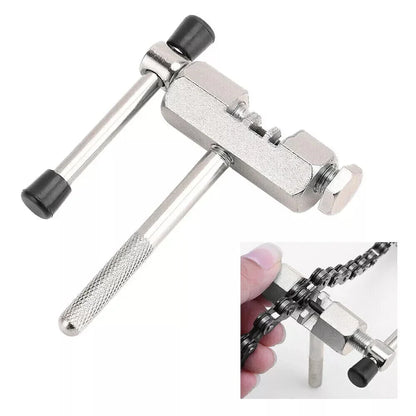9PCS Bike Repair Tool Kit Crank Chain Cutter Extractor Freewheel Puller Crank Puller Spoke Wrench Complete Bike Maintenance Kits