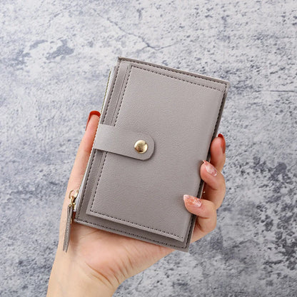 Wallet female ins students 2024 new wallet female ultra-thin card bag one small change bag clutch bag - Smarsty
