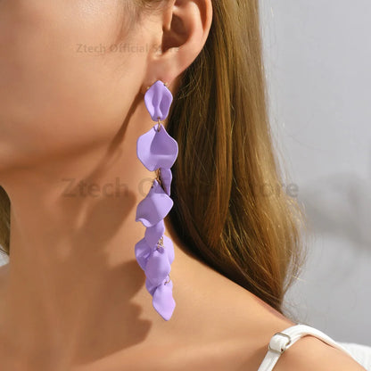 Romantic Multicolor Tassel Dangle Earrings for Women’s Fashion - Smarsty