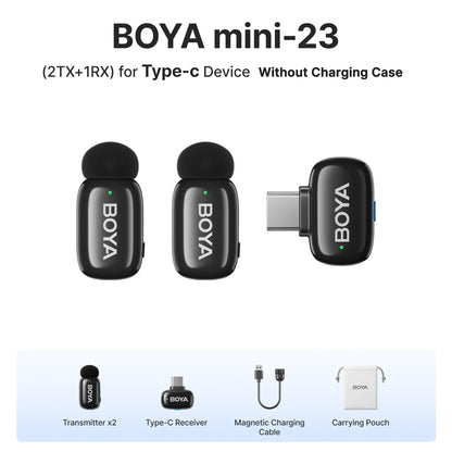 Boya Mini Wireless Lavalier Microphone for Mobile Recording - Smarsty