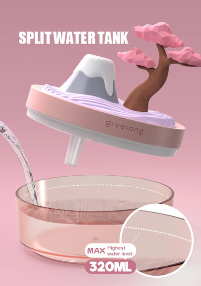 Silent Desktop USB Humidifier for Aromatherapy and Hydration - Smarsty