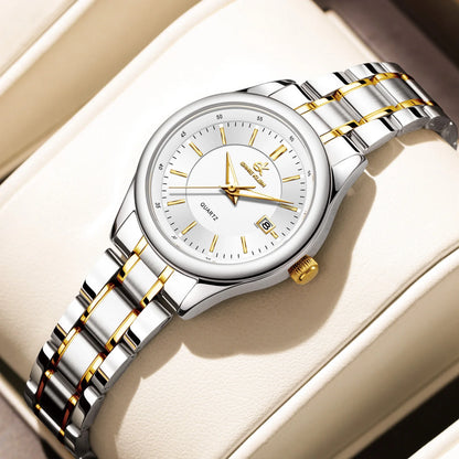 Elegant Waterproof Women's Watch with Luminous Display - Smarsty