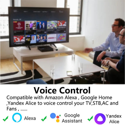 Tuya WiFi Smart IR Remote Control Compatible with Alexa - Smarsty