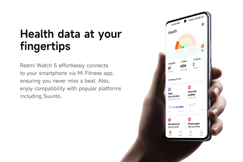 Xiaomi Redmi Watch 5 with Bluetooth Calling and AMOLED Screen - Smarsty