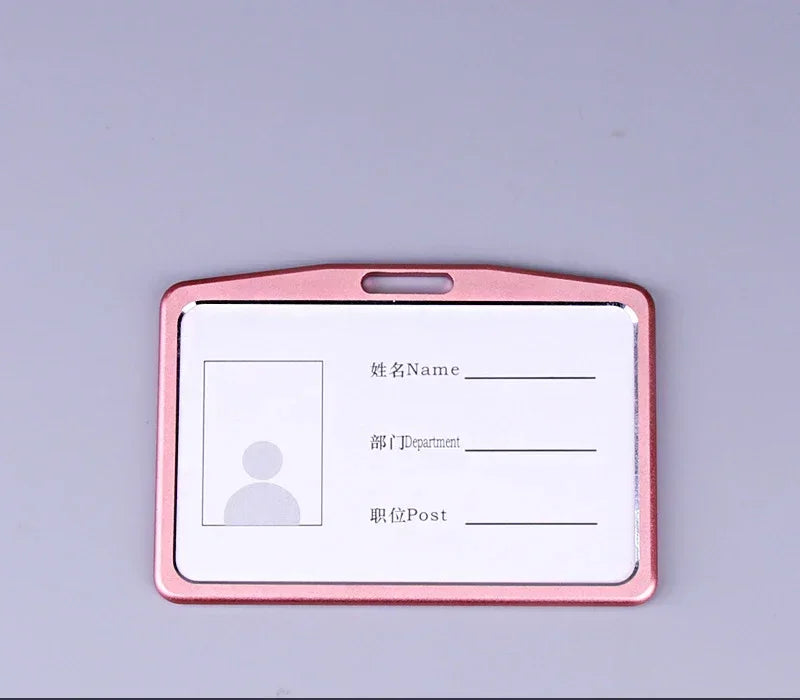 Retractable Badge Reel with Card Holder Reel Clip Key Ring Retractable ID Card Holder Key Chain Holders for Office Name Tag