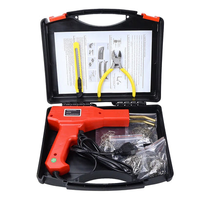 Plastic Welder, 2in-1 Plastic Welding Repair Kit Hot Staples, Hot Staples Weld Gun Repair Kit for Car Bumper And Most Plastics