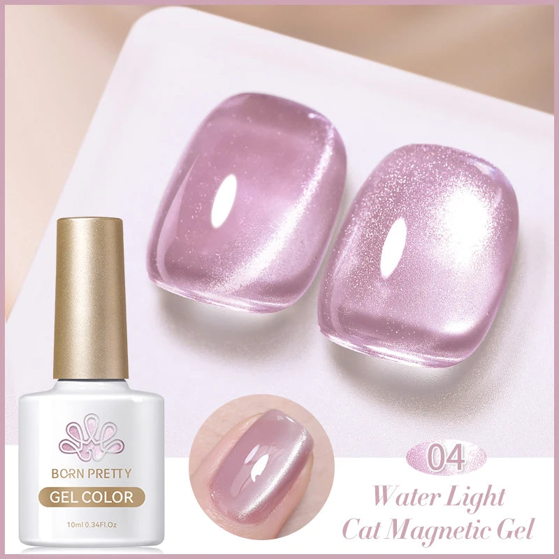 Born Pretty Rainbow Purple Magnetic Gel Nail Polish - Smarsty