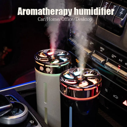 300ml Silent Car Air Humidifier With Color Night Light - Smarsty