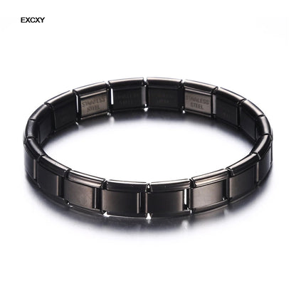 9mm Stainless Steel Bracelet Unisex Daily Wear Charm - Smarsty