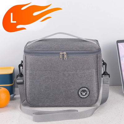 Insulated Lunch Bag With Shoulder Strap Waterproof Design - Smarsty