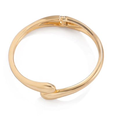 Vintage Hip Hop Metal Cuff Bangles for Women - Smarsty