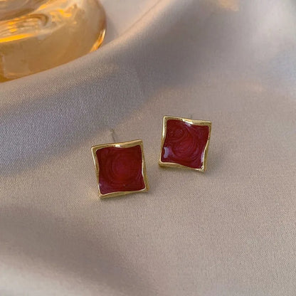 Vintage Pearl Stud Earrings For Women Elegant Retro Chic - Smarsty