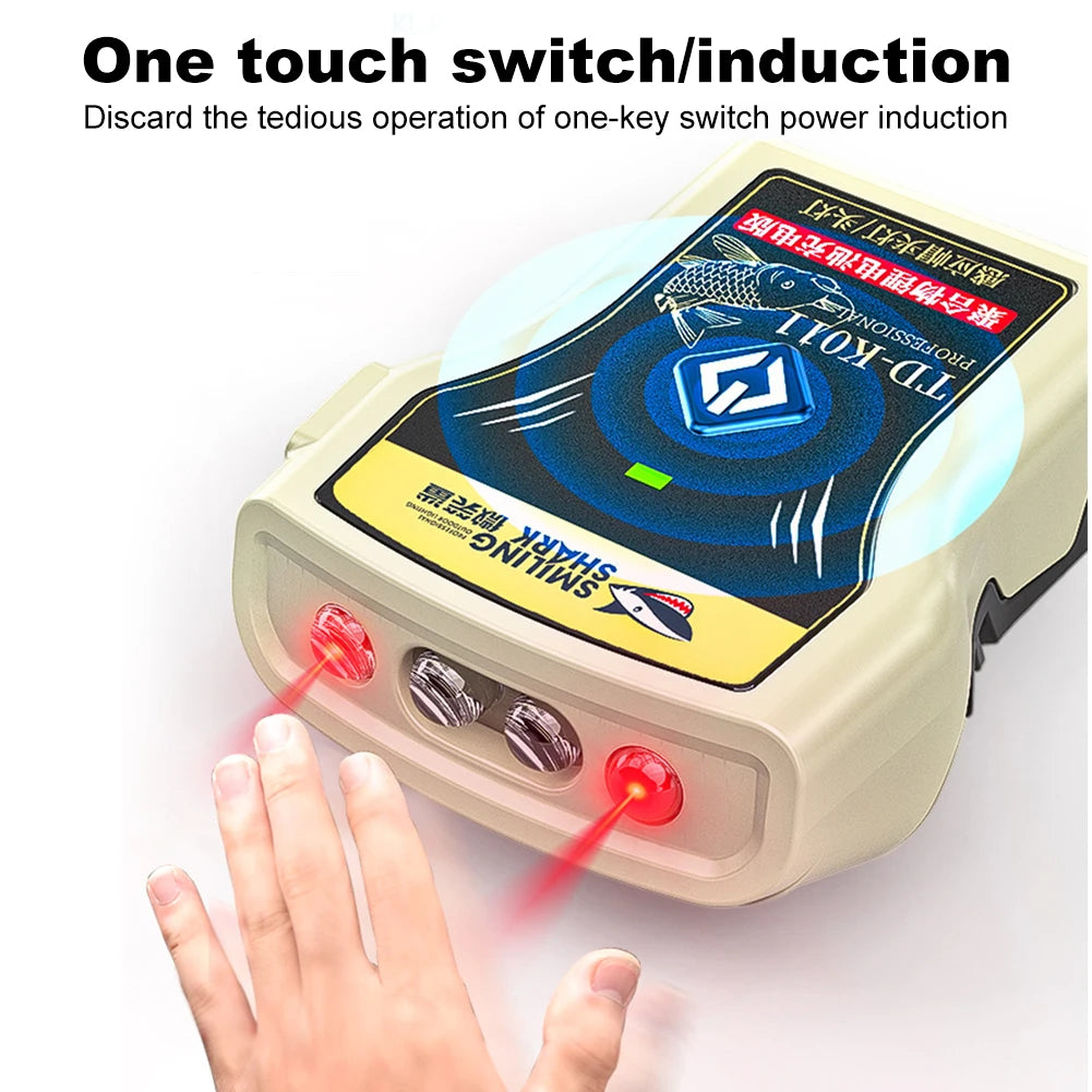 LED Camping Headlamp 200mAh Super Bright Hat Clip Light IPX4 Waterproof Mini Caps Light Headlamp Power Display for Night Fishing