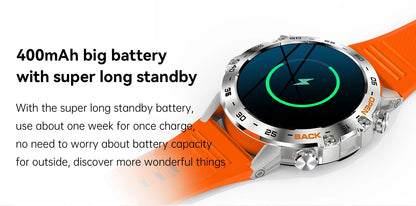 Bluetooth Call Smart Watch for Men with Fitness Tracker - Smarsty