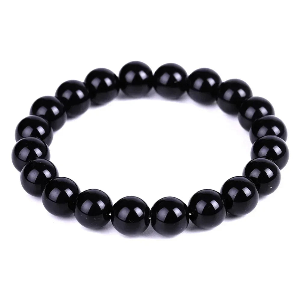 Black Obsidian Bracelet for Blood Circulation and Weight Loss - Smarsty