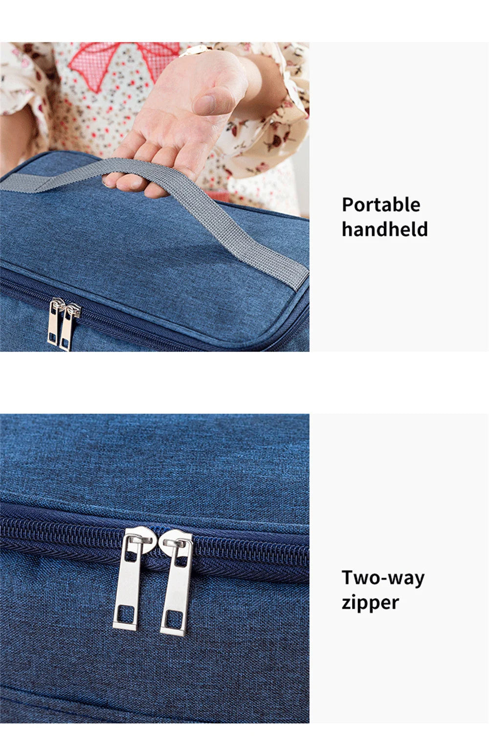 Portable Insulated Lunch Box Keeps Food Fresh Waterproof - Smarsty