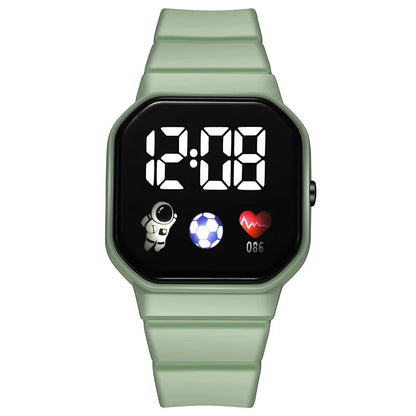 Kids Waterproof Sport Digital Watch with Silicone Strap - Smarsty
