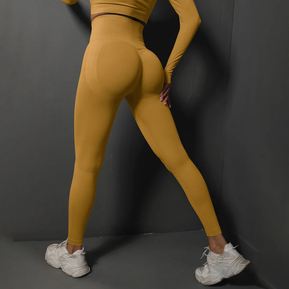 High Waist Yoga Leggings Women Seamless Push Up Sport Leggings Fitness Running Hip Lift Yoga Pants Highly Elastic Gym leggings - Smarsty