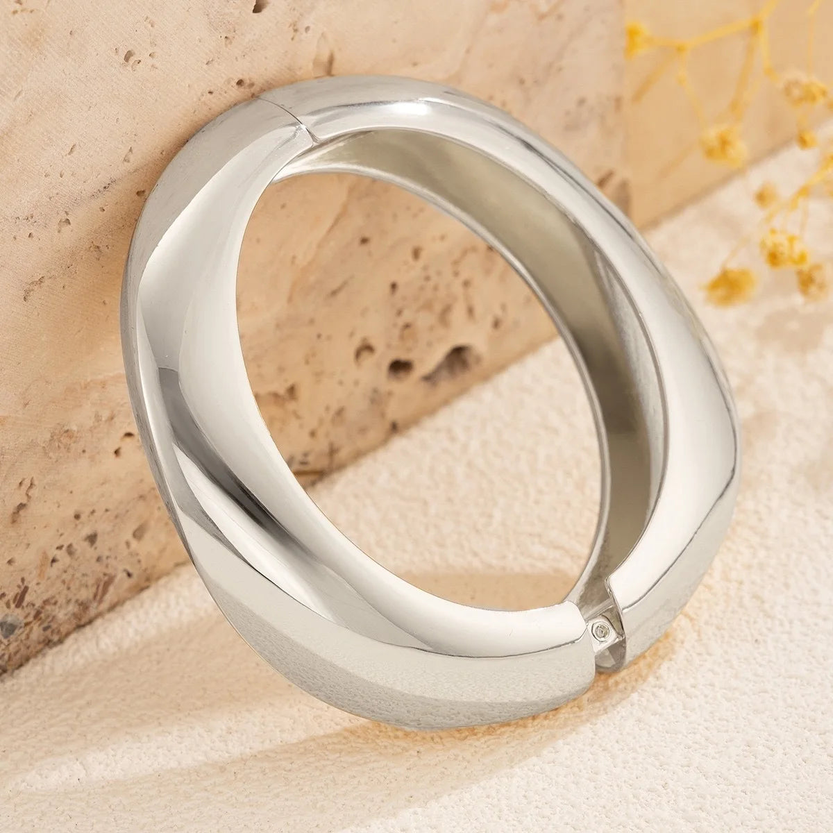 Vintage Hip Hop Metal Cuff Bangles for Women - Smarsty