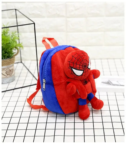 Cartoon cartoon fashion character backpack children casual plush backpack cute kindergarten boy and girl schoolbag gift - Smarsty