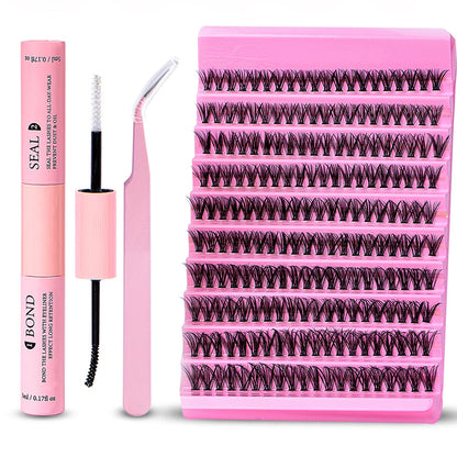 DIY Eyelash Extension Kit with 200 Individual Clusters - Smarsty