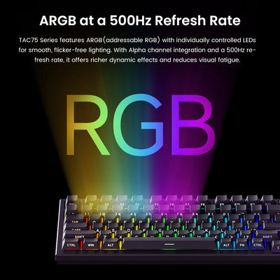 75 Percent Keyboard With Magnetic Switch For Gaming - Smarsty